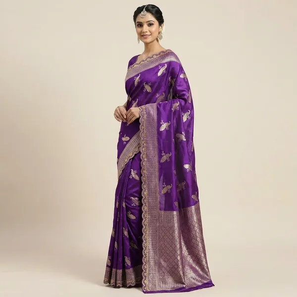 Kanchi_Borders_Meets_The_Tradition_Saree_Purple