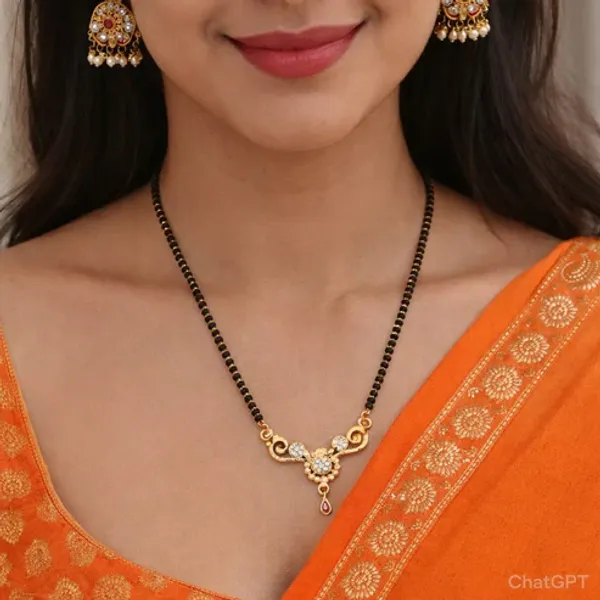 A_STUNNING_HIGH_GOLD_PLATED_MANGALSUTRA