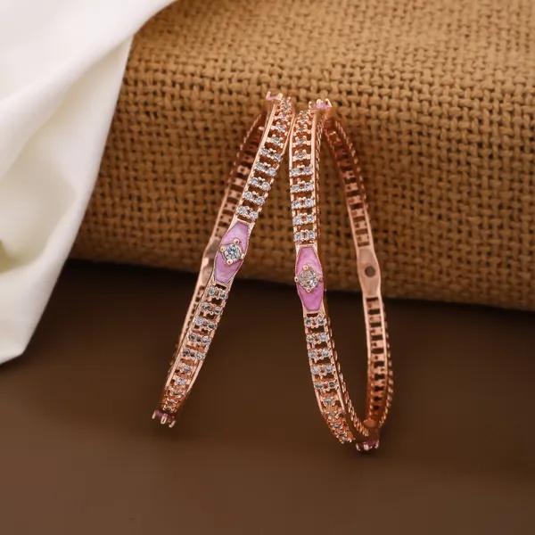 ROSE_GOLD_DIMOND_BANGLES