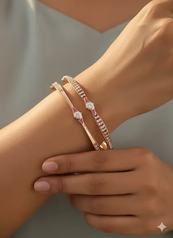 ROSE_GOLD_DIMOND_BANGLES