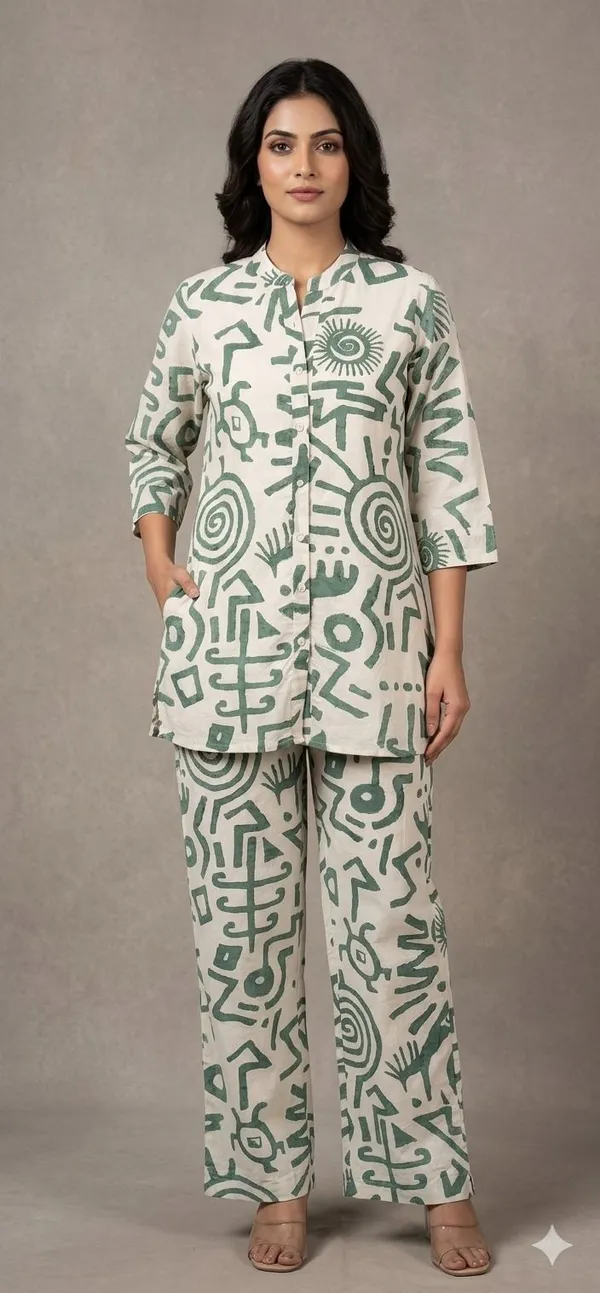 Green_Co-ord_Set_For_Women