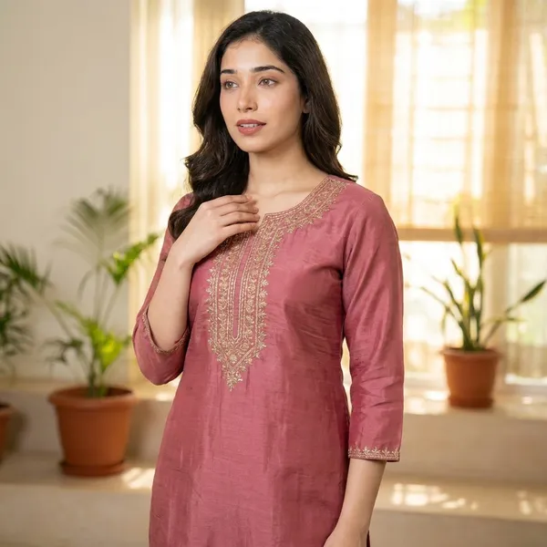 Women_Embroidered_Unstitched_Suit_Set_Maroon_Pink