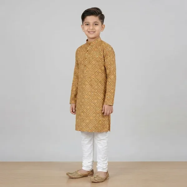 Boys_Mustard_Yellow_Printed_Kurta_Pajama_Set_Traditional_Ethnic_Wear
