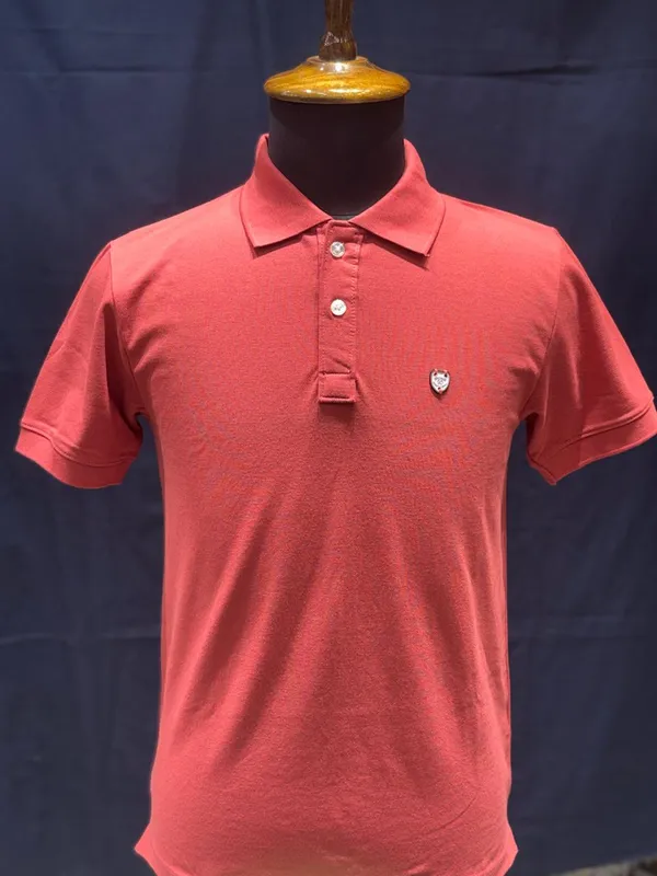 Men_Coral_Pink_Cotton_Polo_T_Shirt_With_Logo_Embroidery
