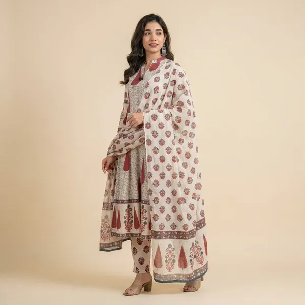 Women_Floral_Print_Cotton_Kurta_Set
