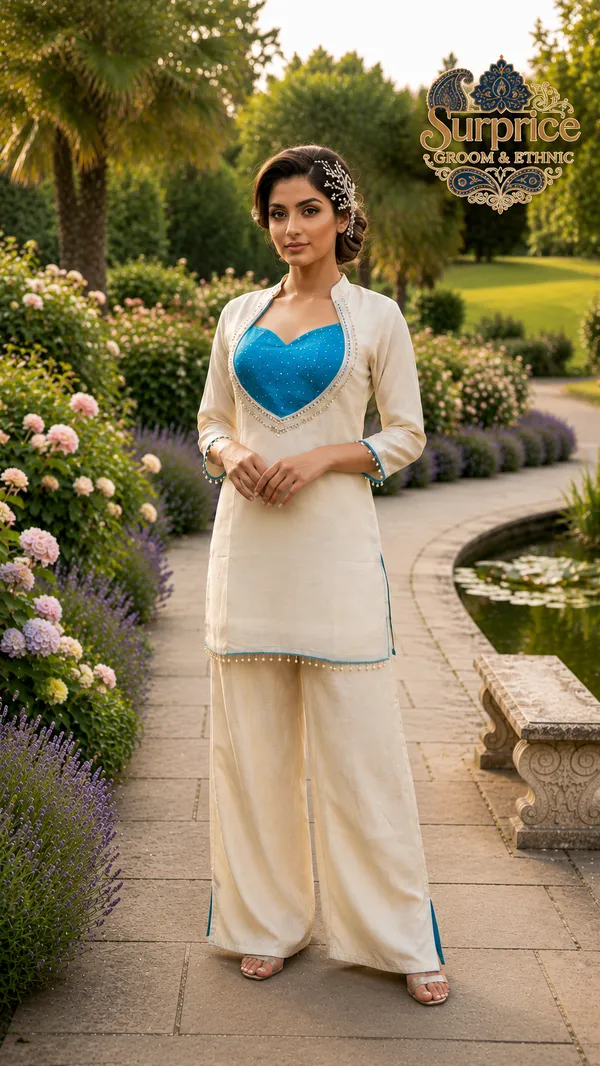 Women's_Ivory_Blue_Embellished_Co-Ord_Set_with_Inner