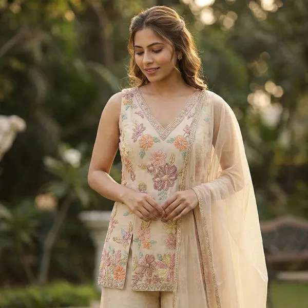 Embroidered_Floral_Kurta_Palazzo_Set_With_Dupatta