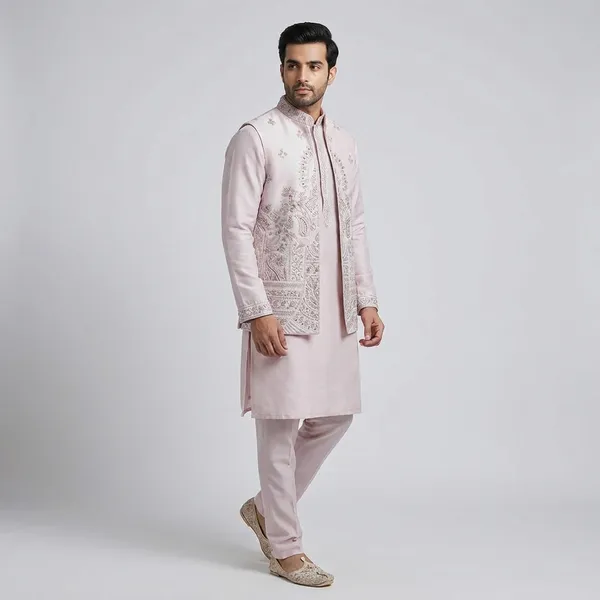 Men_Embroidered_Sherwani_Set_With_Silver_Embellishments