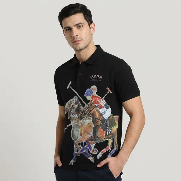 Uspa_Denim_Co._Polo_Shirt_With_Polo_Player_Graphic