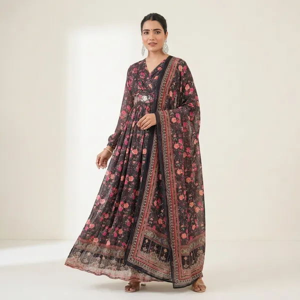 Floral_Printed_Anarkali_Suit_Set_With_Dupatta