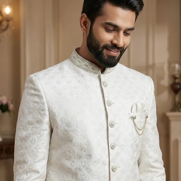 Men_White_Embroidered_Sherwani_With_Mandarin_Collar