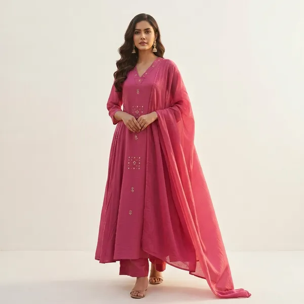 Pink_Embellished_Anarkali_Suit_Set_With_Dupatta_Traditional_Ethnic_Wear_For_Women