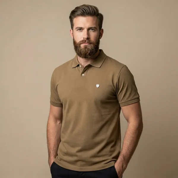 Men_Polo_T_Shirt_With_Embroidered_Badge
