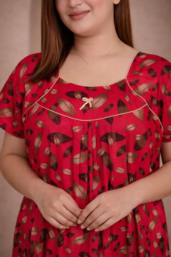 D_Vastra_Pink_Cotton_Nighty_For_Women