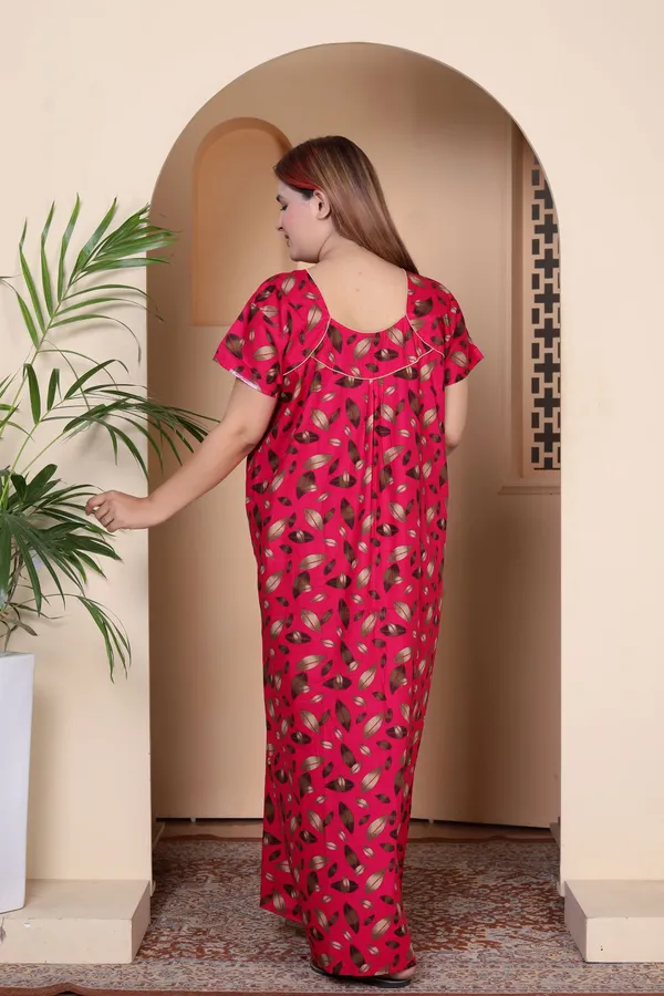 D_Vastra_Pink_And_Green_Cotton_Nighty_For_Women_Pack_of_2