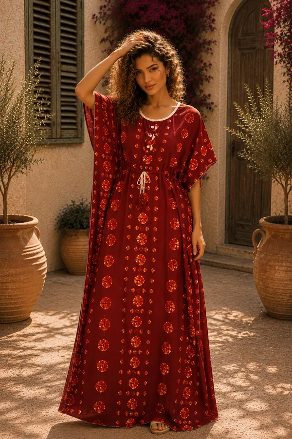 Dvastra_Printed_Pure_Cotton_Women_Kaftan_Niighty