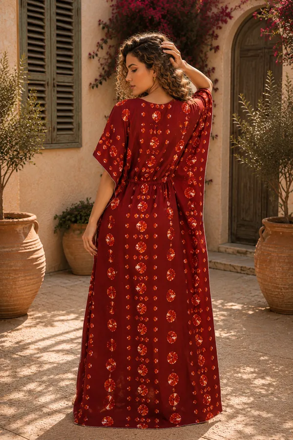 Dvastra_Printed_Pure_Cotton_Women_Kaftan_Niighty
