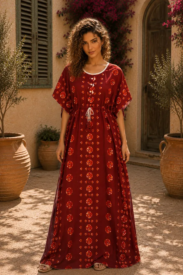 Dvastra_Printed_Pure_Cotton_Women_Kaftan_Niighty