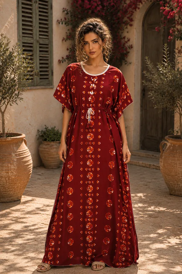 Dvastra_Printed_Pure_Cotton_Women_Kaftan_Niighty