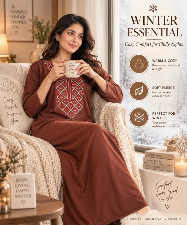 Winter_Warmth_Fleece_Nighty_|_Super_Soft_&_Cozy_Nightwear_for_Women