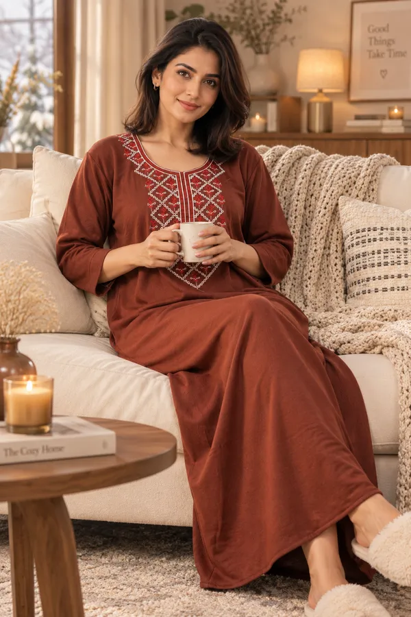 Winter_Warmth_Fleece_Nighty_|_Super_Soft_&_Cozy_Nightwear_for_Women