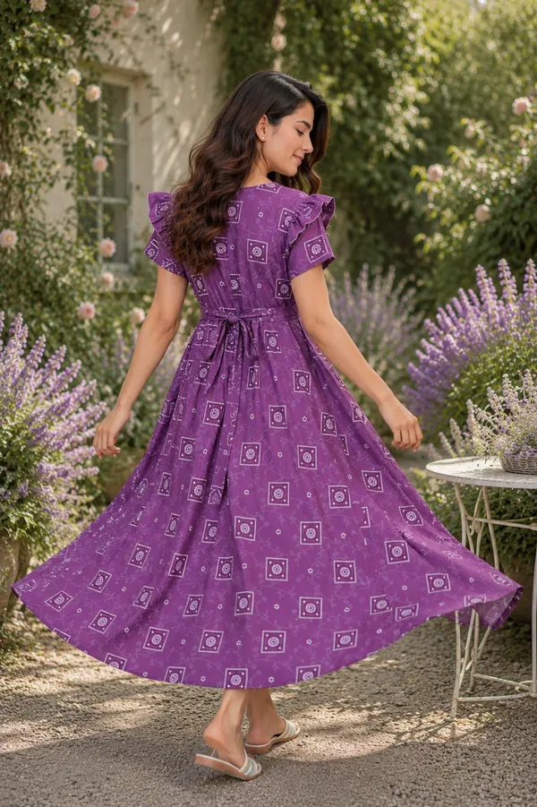D_Vastra_Purple_Cotton_Nighty_For_Women