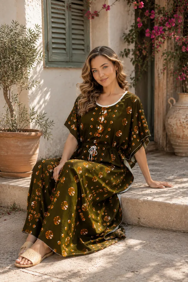 Dvastra_Printed_Pure_Cotton_Women_Kaftan