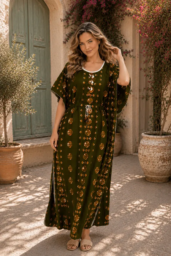 Dvastra_Printed_Pure_Cotton_Women_Kaftan