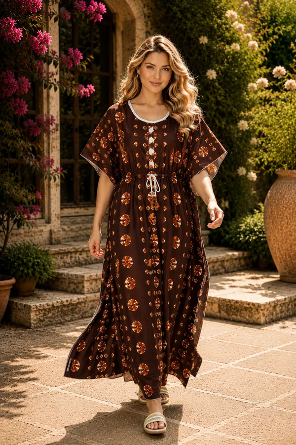 Dvastra_Printed_Pure_Cotton_Women_Kaftan