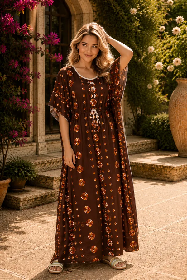 Dvastra_Printed_Pure_Cotton_Women_Kaftan