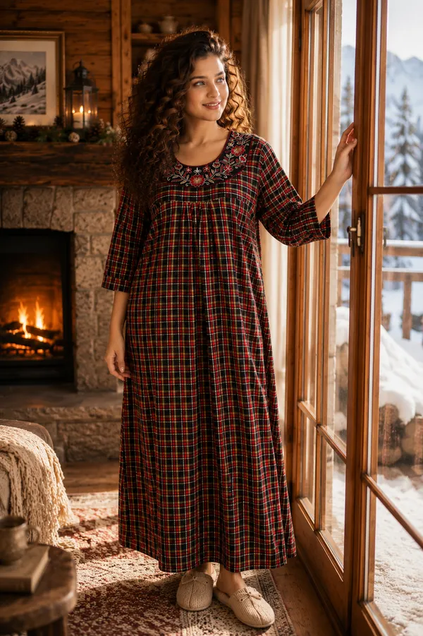 Cotswool_Winter_Stylish_Nightgown_For_Women