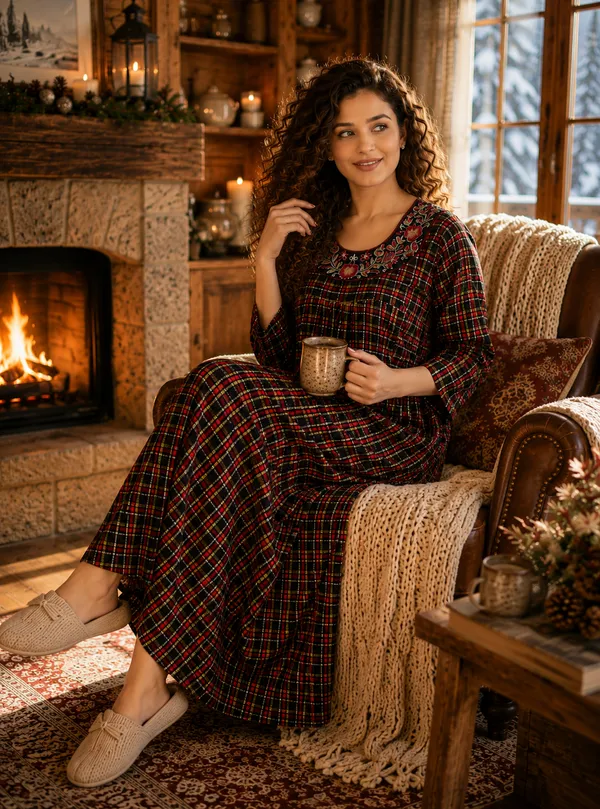 Cotswool_Winter_Stylish_Nightgown_For_Women