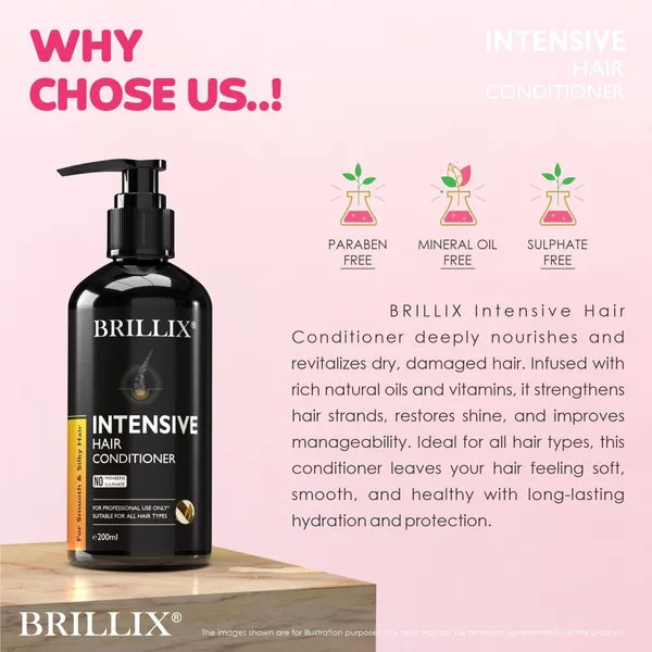 BRILLIX_INTENSIVE_HAIR_CONDITIONER_-_for_Smooth_and_Silky_Hair,_200_ml