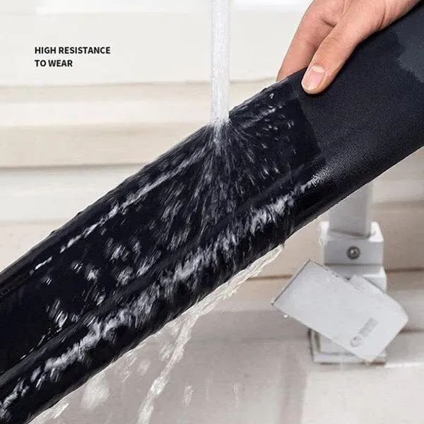 BRILLIX_Door_Bottom_Sealing_Strip_Guard_For_Home/Office_(39_Inch_Pack_Of_4_-_BLACK)_Adjustable_Door_Draft_Blocker_Insulator_Isolation_The_Light_Washable_Door_Mounted_Door_Stopper
