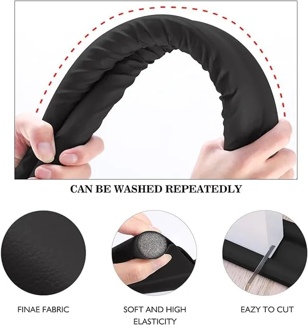 BRILLIX_Door_Bottom_Sealing_Strip_Guard_For_Home/Office_(39_Inch)_Adjustable_Door_Draft_Blocker_Insulator_Isolation_The_Light_Washable_Door_Mounted_Door_Stopper_Pack_Of_2_(Black)