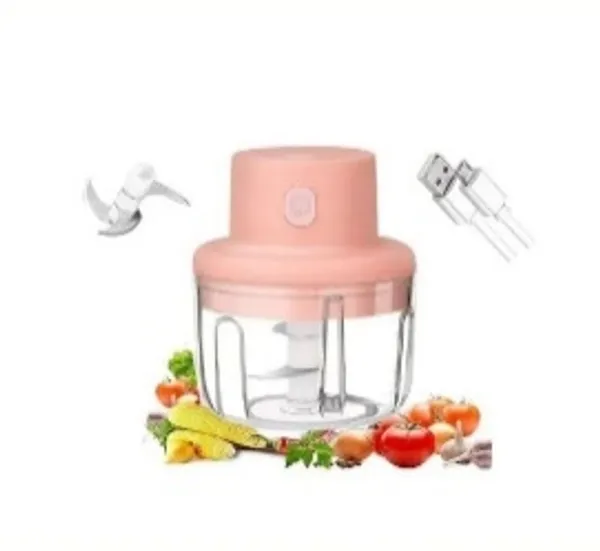 Pink_Intelligent_Electric_Garlic_Machine