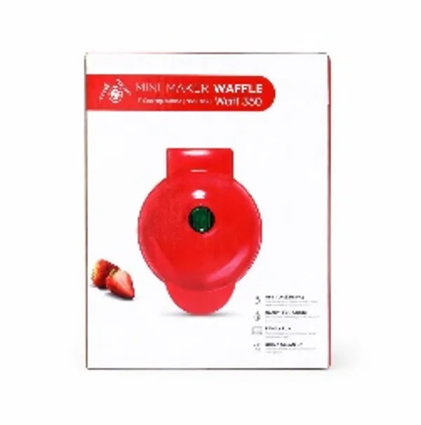 Red_Mini_Waffle_Maker