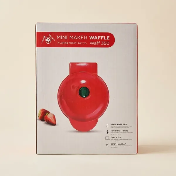 Red_Mini_Waffle_Maker