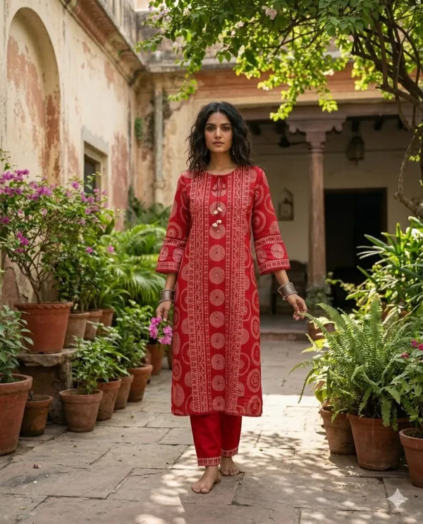 Printed_Kurti_Set_2Pcs