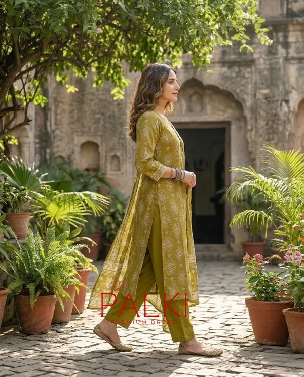 Floral_Cotton_Kurti_Set
