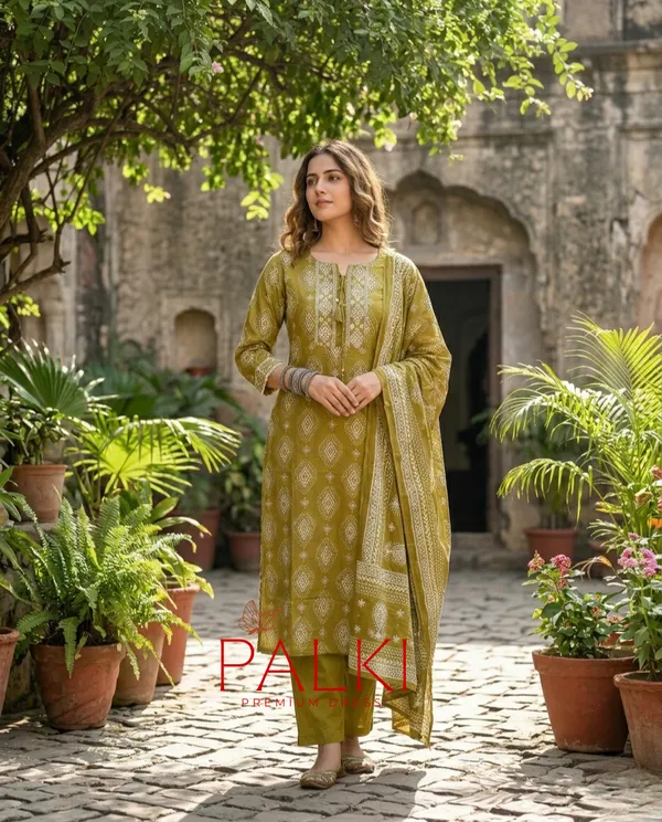Floral_Cotton_Kurti_Set