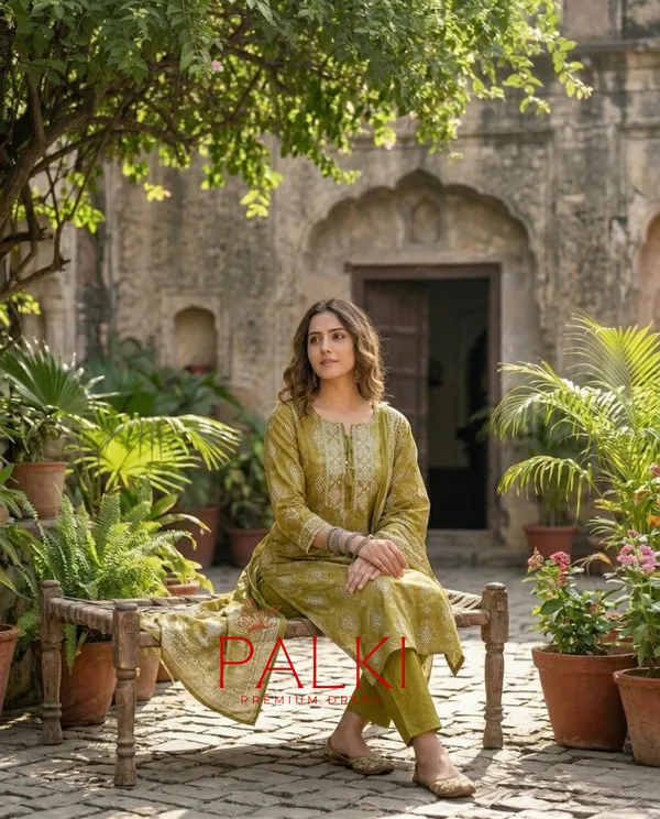 Floral_Cotton_Kurti_Set