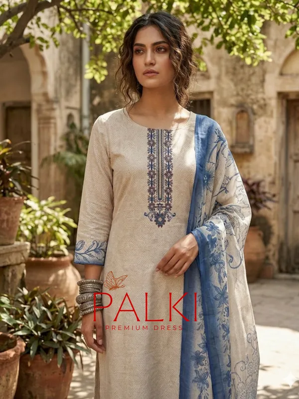 Linen_Cotton_Kurti_Set