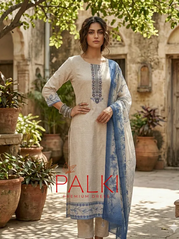 Linen_Cotton_Kurti_Set
