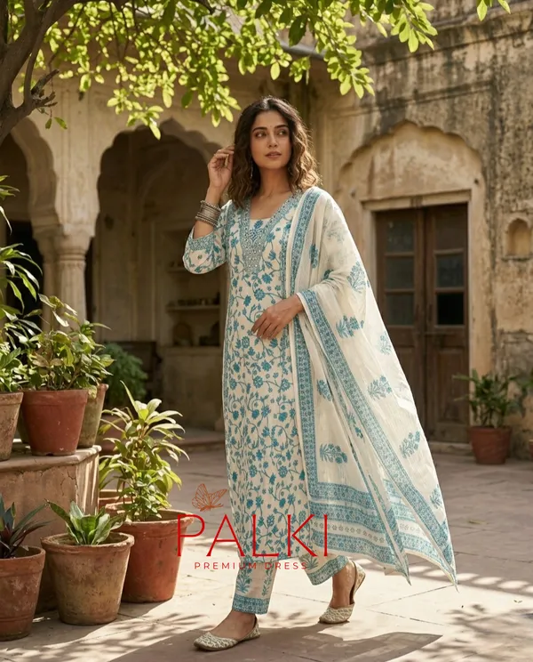 Anarkali_Cotton_Kurti_Set