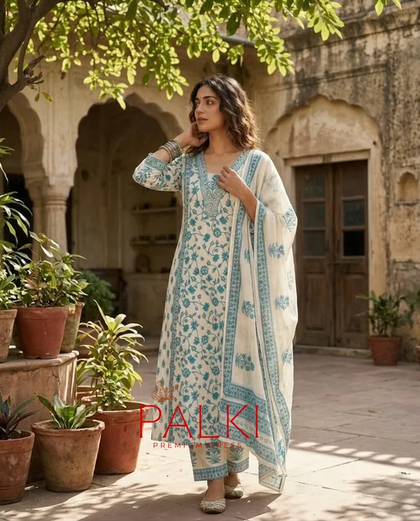 Anarkali_Cotton_Kurti_Set
