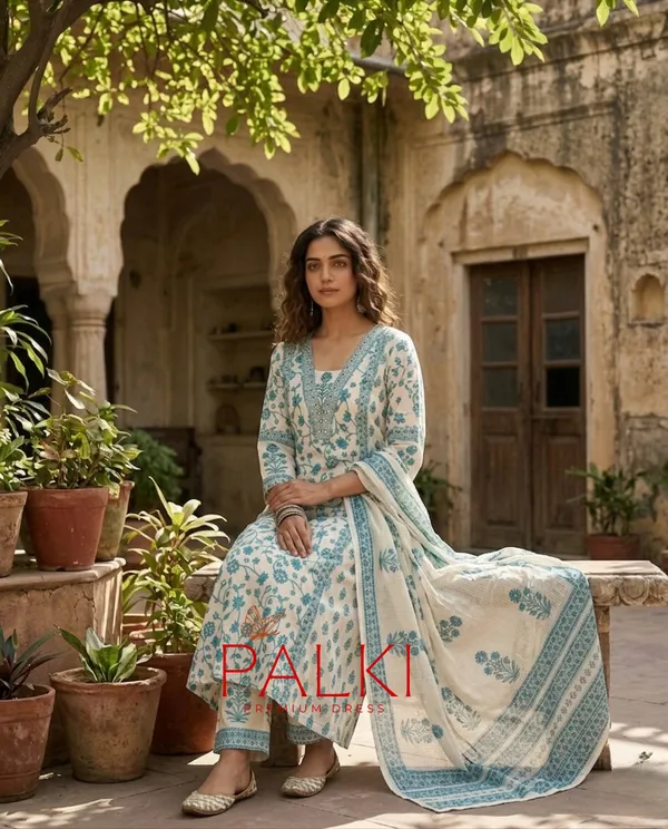 Anarkali_Cotton_Kurti_Set