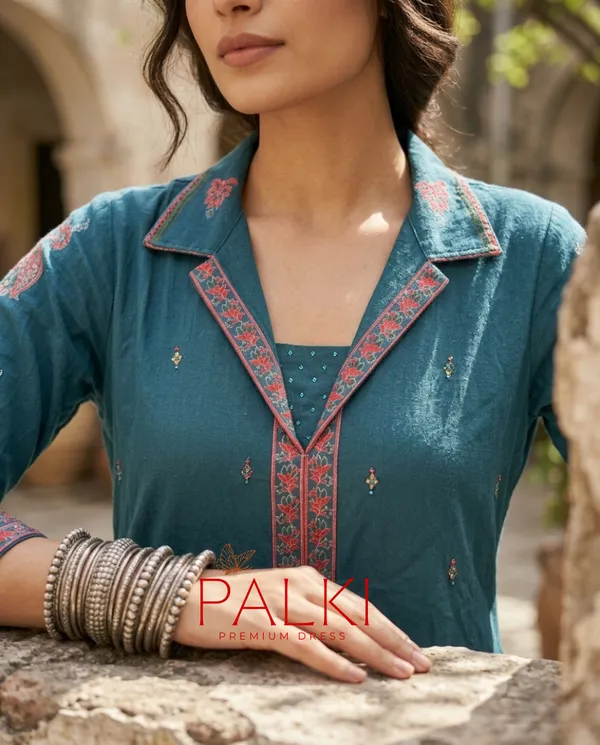 A-line_Kurti_Set_2Pcs