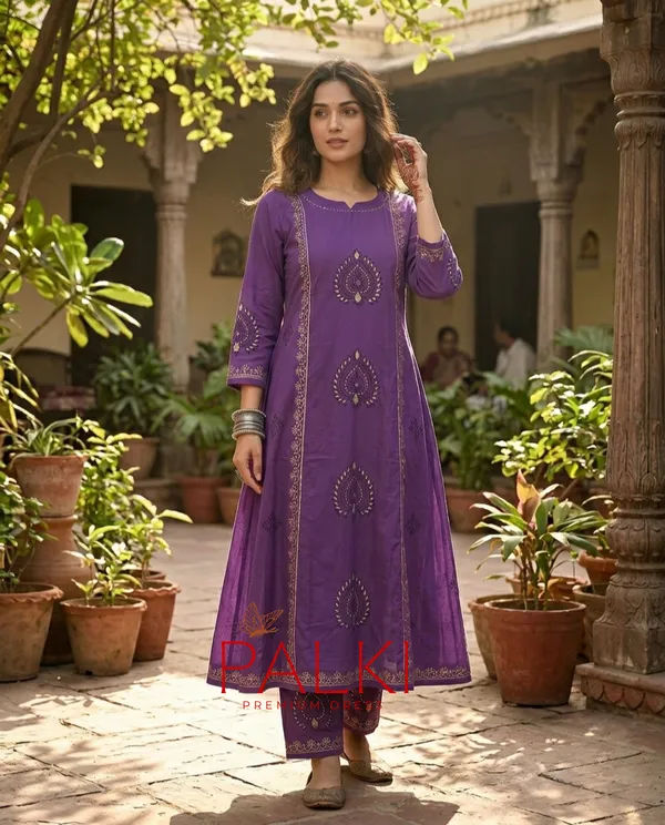 Anarkali_Cotton_Kurti_Set