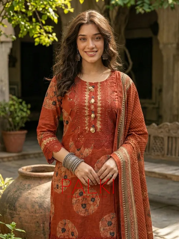 Pemium_Cotton_Kurti_Set